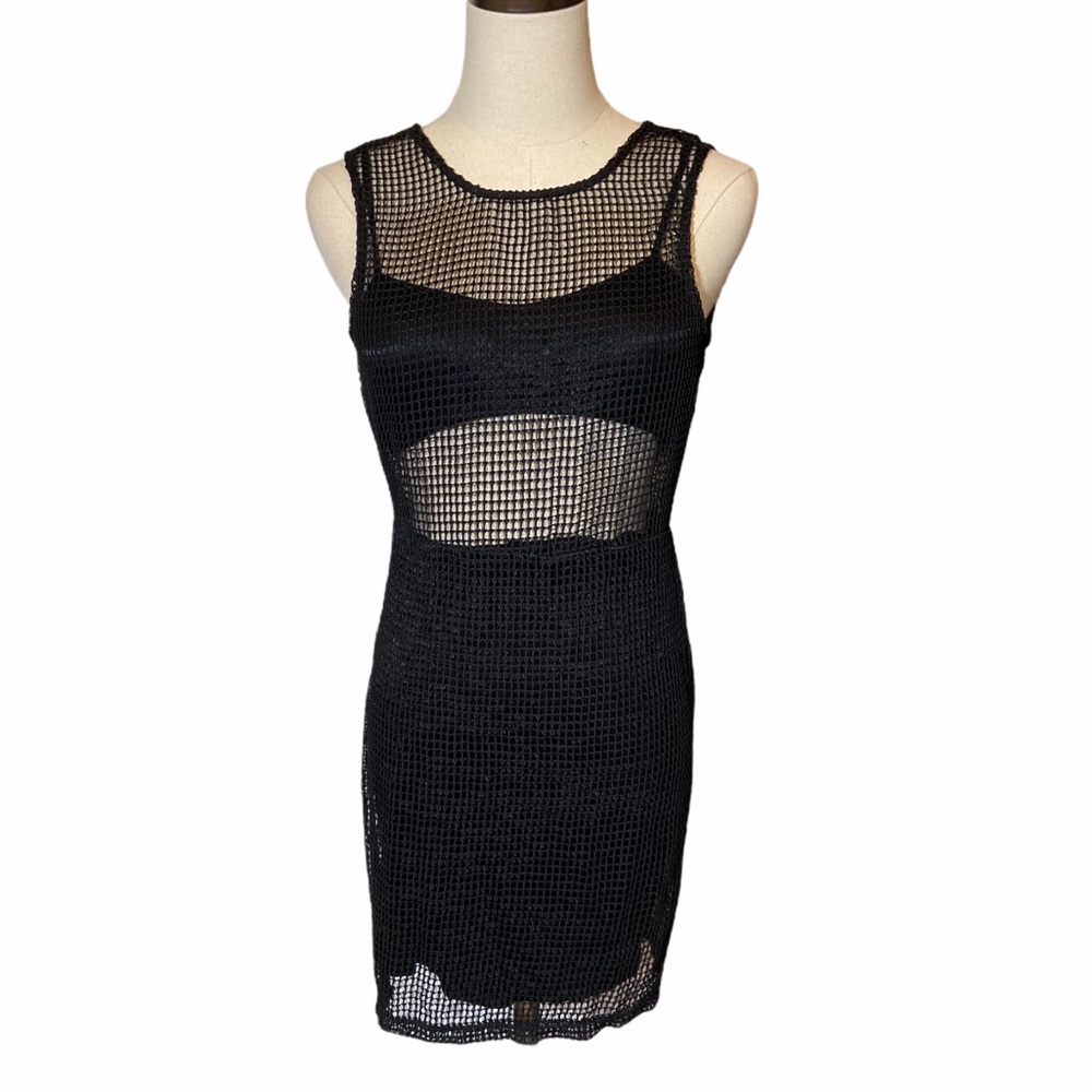 NWT Haute & Rebellious Heckford Mesh Mini Dress S